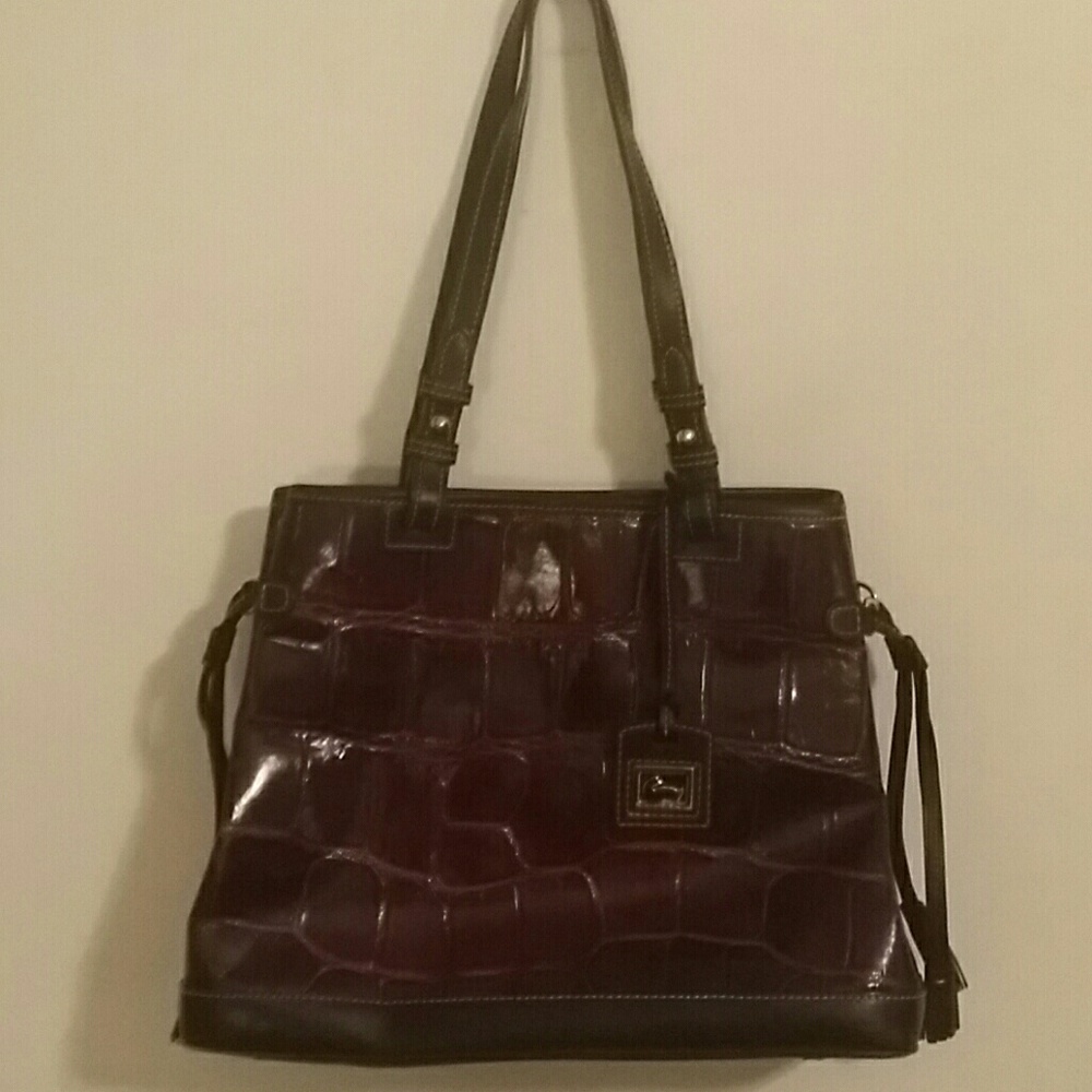 ⬇️PRICE DROP D&B croco embossed leather purse